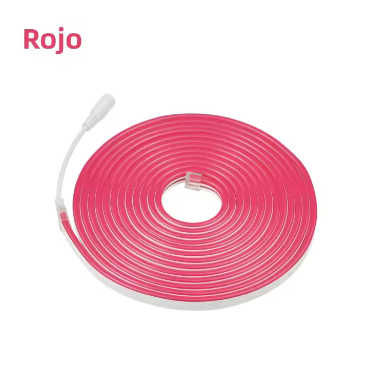 Tira De Luces LED Suave Neón DC12V Flexibles Impermeables Para Decoración De Navidad Fiesta De Baile Dormitorio DIY Lámparas Neón - 1