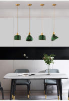Lámpara Colgante Minimalista Japonesa De Vidrio Creativa Y Personalizada LED Verde En Bronce Para Iluminación De Habitaciones Y Salones - details 22