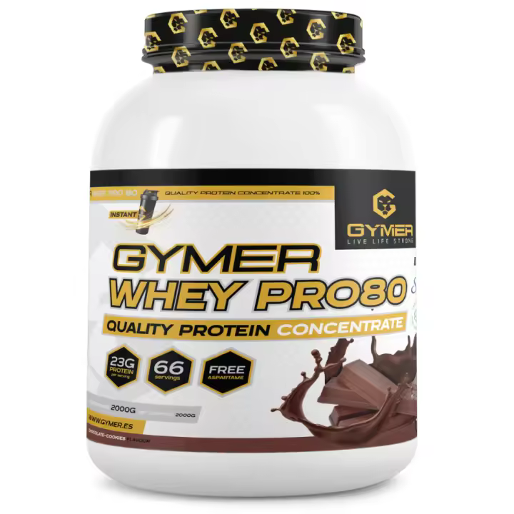 PROTEÍNA WHEY PRO80 Chocolate GAlleta 2 kg - 1