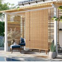 MEJORADA Estor de Bambú Enrollable para Ventana y Puerta, Cortina Persiana de Madera Incluye Accesorios (DIMENSIONES ANCHO X LARGO) - details 2