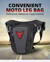 Bolsa De Pierna Para Motocicleta Impermeable Mochila De Cintura Táctica Para Viaje Con Bolsillo Para Teléfono Móvil - details 0