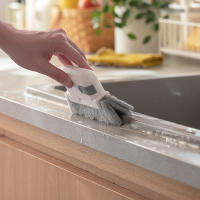 Cepillo Multifuncional De Limpieza Para Ventanas Y Ganas De Paredes Herramienta De Limpieza Doméstica Removible Para Rincones Y Grietas - details 6