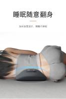 Almohada De Lumbar Con Tracción Y Calor Soporte Para Cama Almohada De Masaje De Espalda Silicona 100% Soporte De Cuello Con Memoria Anti-estático Anti-siesta - details 8