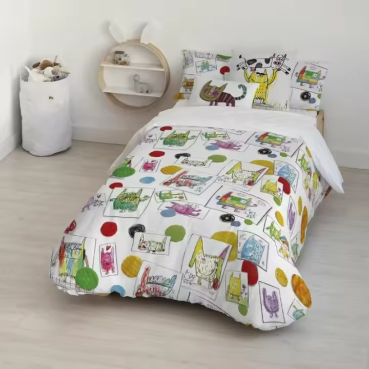 Funda Nórdica Ripshop Indiana Multicolor 260 x 240 cm Cuello de botella - 1