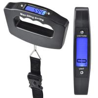 Báscula De Equipaje Digital Portátil 50kg/110lb Con Luz Trasera Función Tare 4 Unidades (g/kg/oz/lb) Perfecta Para Viajes - details 5