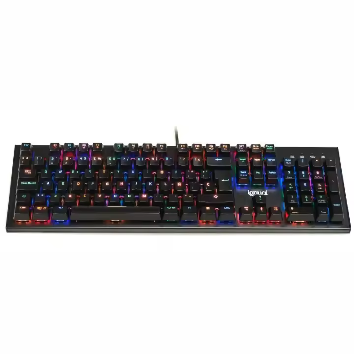 Iggual Obsidian Teclado Gaming Mecánico RGB Switch Outemu Azul - 1
