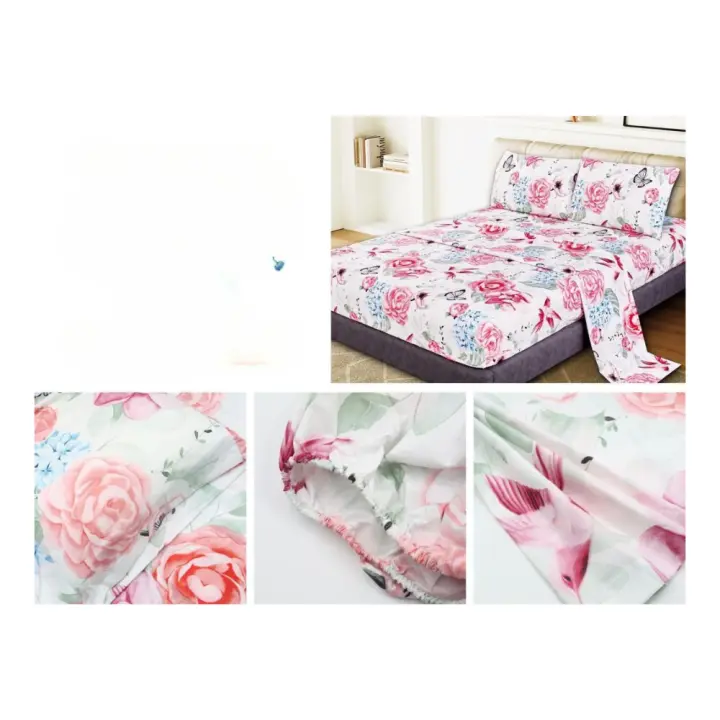 Juego de Sábana diseño unisex, estampado floral y hoja acabado de gran suavidad y no hacen bolas. Nueva colección 2025 de sábanas para camas de 90cm 105 cm 135cm 150 cm 180 cm 200cm - 1
