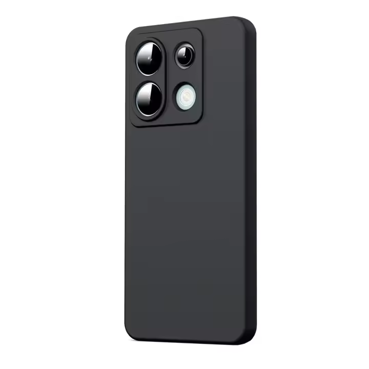 Funda + Protector Cristal Templado Opcional Compatible Con XIAOMI REDMI NOTE 13 PRO 5G Cubre Cámara, Carcasa Silicona Líquida, Interior Micro Fibra Color Negro Azul Rojo Rosa Morado Amarillo, Ajuste Perfecto, Acceso Conectores, Meloenvias mle28 - 1