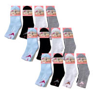 Set de 3 o 12 Calcetines 18 Estilos Diferentes De Calcetines Sneaker Longitud Media, Tamaño Universal: Hombres 40-46 o Mujeres 35-40, Transpirables y Cómodos para Hombre y Mujer Multicolor (Color Al Azar, No Se Puede Elegir) - details 34