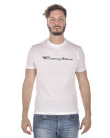 Emporio Armani Camiseta Algodón Hombre Blanco 3Z1T961J00Z 100 - details 0