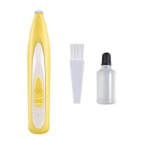 Afeitadora Eléctrica Para Gatos Y Perros Con Luz LED Impermeable Y Bajo Ruido Trimmer De Pelo De Patas Y Orejas Para Mascotas - details 23