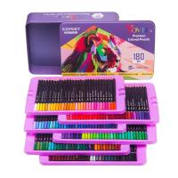 KALOUR Set De Lápices De Colores Profesionales 50/72/180/240/300 Pcs Lápices De Aceite Para Dibujos Y Pintura Artística Suministros Para Colorear - details 30