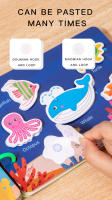 Juego De Educativos Montessori Para Niños Con Adhesivos Libro Ocupado Animal Números Juego De Puzzle De Alineación Regalo De Juguetes Educativos Para Niños - details 30