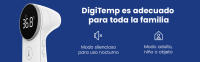 TensCare - Termómetro infrarrojo digital DigiTemp para medición de fiebre en casa - details 4