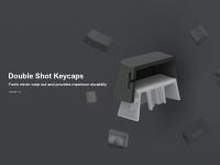 Juego De Teclas PBT Doble Fotocopia Grey 133 Teclas Para Teclado Mecánico Personalizado MX Switch Iluminación Por Traslucidez - details 8