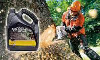 Aceite para cadenas de motosierra Eni - Agip 4L. Lubricante de engrase para cadenas | Garrafa 4 litros - details 1