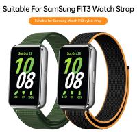 Correa De Reloj De Nylon Ajustable Para Samsung Galaxy Fit 3 Accesorios De Correa Elástica Para iWatch Compatible Con Samsung Galaxy Fit3 - details 0