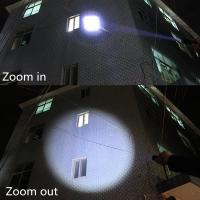 Linterna Frontal LED Potente Con Zoom Telescópico Recargable Impermeable Para Pesca Y Camping Luz De Cara Portátil - details 4