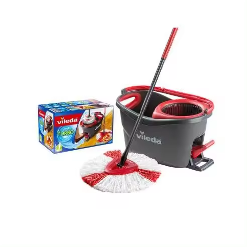 Vileda SET TURBO VILEDA - Limpieza Rápida y Sin Esfuerzo - Ideal para Todo Tipo de Superficie - 1
