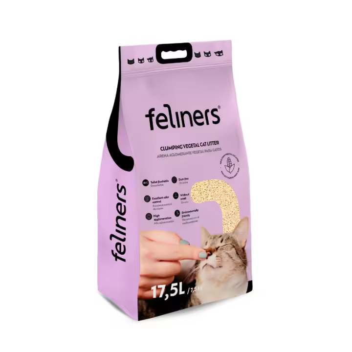 FELINERS Maíz 7,5kg (17,5L) - 1