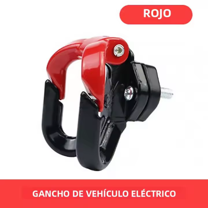 Soporte De Ganchos Para Casco Y Maleta SEAMETAL Accesorios De Motocicleta De Aluminio Doble Gancho Para Bolsas De Mano Y Equipaje - 1