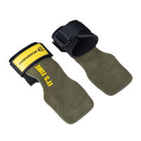 Guantes De Gimnasio De Cuero Antideslizantes Para Levantamiento De Pesas Protección De Muñeca Accesorios De Fitness Y Crossfit - details 8