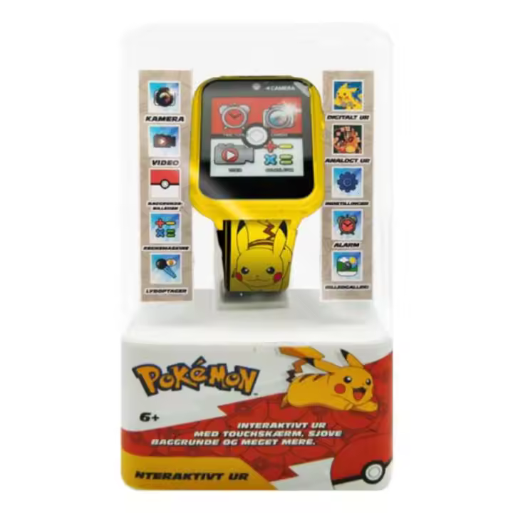 Reloj Inteligente infantil de Pokémon con pulsera amarilla Pokémon - 1