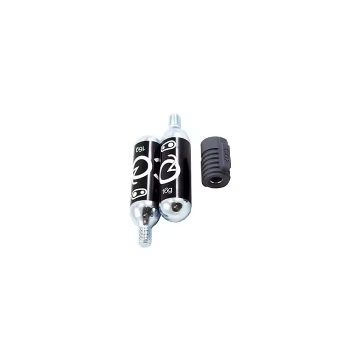 CrankBrothers Kit 2 unidades CO2 20gr + Inflador  CRANKBROTHERS   de ciclismo para bicicleta - 1