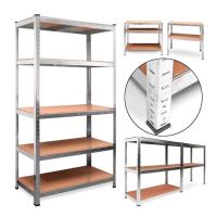 DASCK - Estantería Metálica Galvanizada 875kg 5 Baldas Medidas 180 x 90 x 40cm Garaje Oficina Despensa - details 1