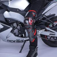 Equipo de protección de motocicletas para adultos con rodillera y placa de tibia equipo de protección de motocicletas duras anticolisión motocross Racing rodillera y placa de tibia de motocicletas - details 2