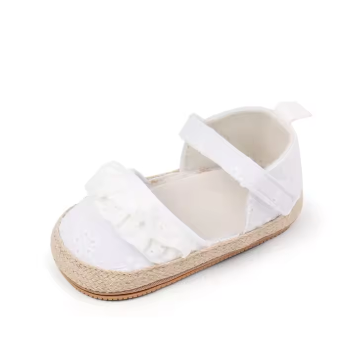 Zapatos Para Bebé Niñas Primavera Verano Antideslizantes Suaves De Algodón Pre-walking Sandalias Alta Calidad Suela Antideslizante MiYuebb - 1