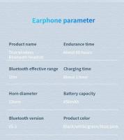 Auriculares Inalámbricos Bluetooth Air pro HiFi Sonido Baja Latencia Reducción De Ruido Para iPhone Android Venta Caliente - details 7
