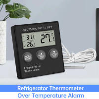 Termómetro Digital LCD Para Congelador Y Nevera Rango De Temperatura -50~110 Grados Mini Termómetro Para Nevera Y Refrigerador - details 0