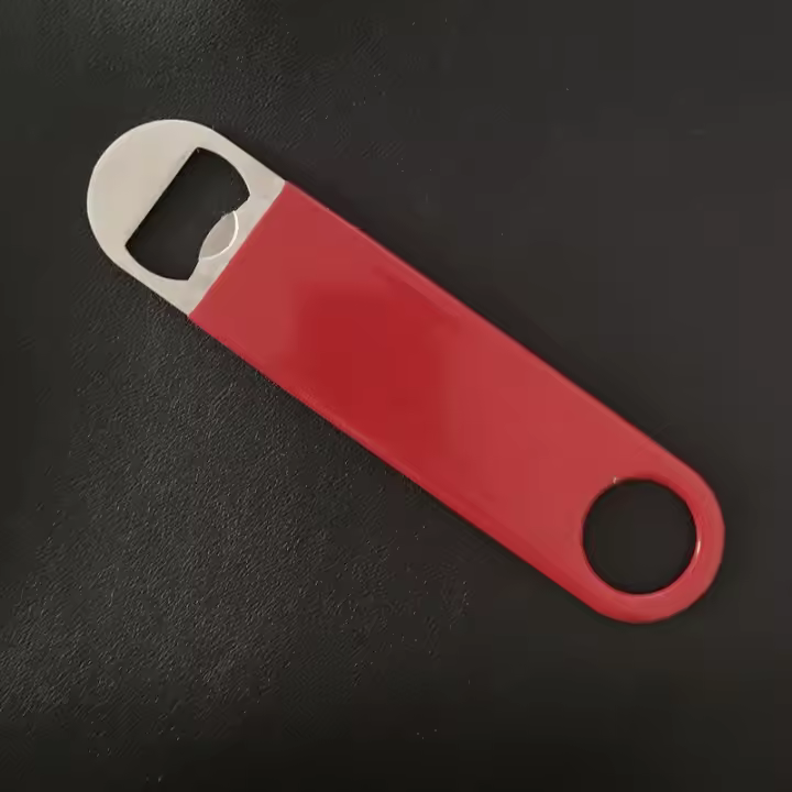 LMETJMA Abrebotellas De Acero Inoxidable Con Goma Plancha Resistente Para Bar Eco-amigable JT216 Unidad De Venta - 1