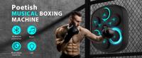 2024 Nueva máquina de Boxeo con música inteligente y Guantes De Boxeo, entrenador de Boxeo con música Bluetooth inteligente montado en la pared with LED, entrenamiento de agilidad con sonido electrónico, Boxeo digital para adultos y niños - details 0
