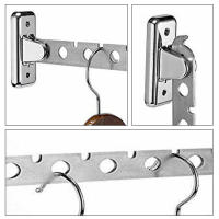 Gancho De Ropa De Acero Inoxidable Plegable Con 8/10 Agujeros Percha De Secado De Ropa Multifuncional Ahorrador De Espacio - details 2
