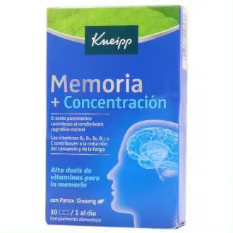 Hartmann Memoria Y Concentración 30 Cápsulas - 1