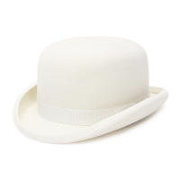 Sombrero Derby De Lana Negra 100% Para Hombres Y Mujeres Lining De Satén Estilo Formal Fedoras Para Fiestas Y Complementos De Magia Talla Ajustable - details 8