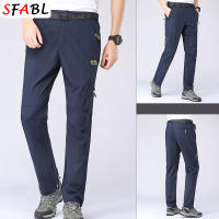 Pantalones Transpirables Y Elásticos Para Hombres Talla Grande Hasta 5XL Para Deportes Al Aire Libre Senderismo Escalada Camping Pesca - details 2