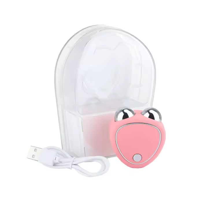 Masajeador Facial de microcorriente de Baja EMS, máquina de estiramiento Facial, rodillo para rejuvenecimiento de la piel, eliminador de arrugas faciales, de Belleza dispositivo - 1