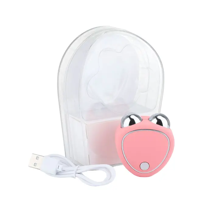 Masajeador Facial de microcorriente de Baja EMS, máquina de estiramiento Facial, rodillo para rejuvenecimiento de la piel, eliminador de arrugas faciales, de Belleza dispositivo - 1