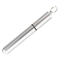 Bolígrafo De Hilo Pequeño De Acero Inoxidable Portátil Botella Aluminio Esterilla Llavero De Dientes Y Preguicas Recipiente Para Hilo Y Tabaco - details 5