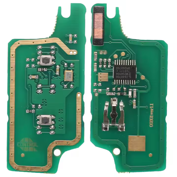  Jingyuqin Llave De Repuesto Con 2 Botones 434Mhz ASK/FSK Para Peugeot 107 207 307 307S 308 407 607 Con Chip PCF7961 PCF7941 Control Remoto Fob - 1