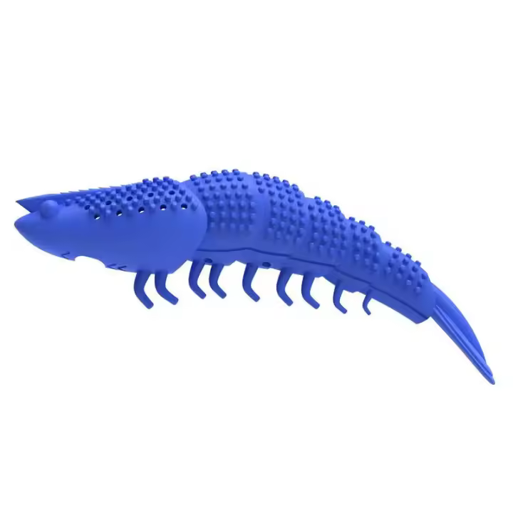Juguete Para Gatos Con Broca De Limpieza 360° Juguete Interactivo De Goma Duradera Con Menta Para Morder Y Lamer Dientes Para Perros Y Gatos - 1