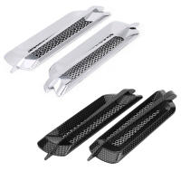 Cubierta De Agujeros Para Coche Universal De ABS Decorativa Con Flujo De Aire Lateral Almohadilla De Ventilación 2pcs Accesorio De Coche - details 6