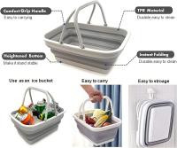 Cesta de picnics portáthil para Exterior-Bolsa de compresas plegable -Caja de almacenamiento que ahorra Espacio - details 0