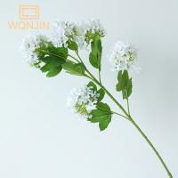 1PC Hiedra De Simulación Con 5 Cabezas De Almohadillas Decoración De Hogar Para Sala De Estar Artesanía De Flores Artificiales Serie Forestal - details 5