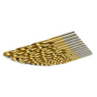 Juego De 19 Piezas De Bitas De Giro Templadas En Titanio Para Metal Y Madera HSS Métricas 1-10mm Para Toda Uso En Carpintería Y Metalurgia - details 4