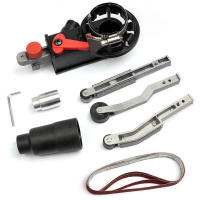 Mini Lijadora Eléctrica De Cinturón Para DIY Herramienta De Pulido Y Tratamiento De Superficie Para Metal M10 Con Cinturón De Grano - details 8