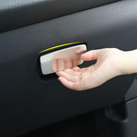 Cubierta De Manija De Bolsa De Mano Para Peugeot 2008 208 2014-2019 Acero Inoxidable Protector De Manijas De Glovebox Accesorios Para Coche - details 2